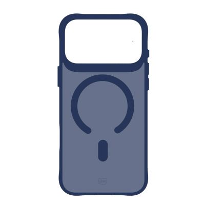 19. 3mk Smoke MagCase for iPhone 17 Pro Max - Blue-Translucent