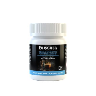 2. Frischer Cleaning Tablets for Coffee Machines, 30 pcs, Ø16 mm