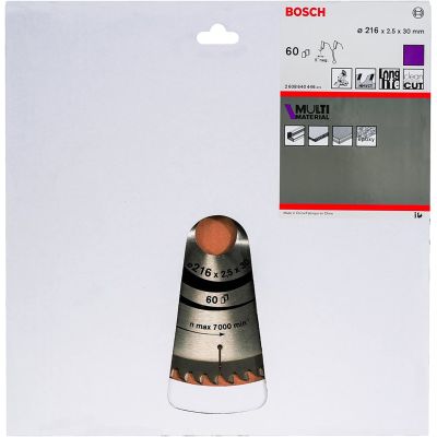 3. Bosch ?2608640446 circular saw blade 21.6 cm 1 pc.