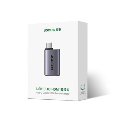 13. Ugreen US320 USB-C HDMI adapter - gray