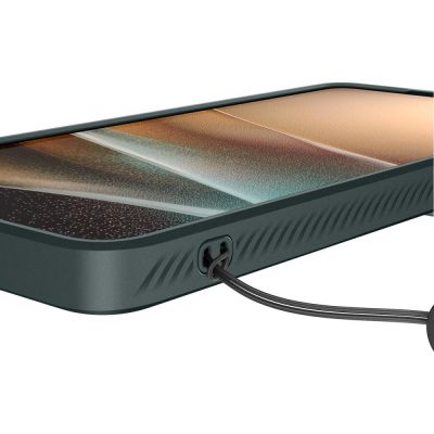 4. Spigen Optik Armor Case for Samsung Galaxy S26 Ultra - Green