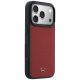 4. Mercedes Leather Mesh with Bow Line MagSafe Case for iPhone 17 Pro Max - Red