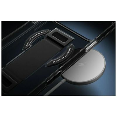 7. Uniq Heldro Air Magclick Charging Case for iPhone 18 Pro Max / 17 Pro Max - Black
