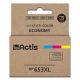 Actis KH-653CR Ink (replaces HP 653XL 3YM74AE; Premium; 18ml; 300 pages; color)