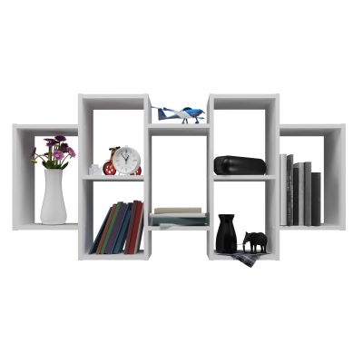 2. BILBAO 7.0 WALL-MOUNTED SHELVES, MATTE WHITE