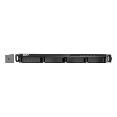 4. Qnap TS-435XeU-4G, 1U, 4 x 2.5"/3.5" SATA, Marvell Octeon TX2 CN9130 / CN9131 quad-core, 4GB DDR4 SODIMM (Max. 32GB), 2 x 10GbE SFP+, 2 x 2.5GbE, Single PSU