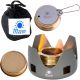 2. Tourist alcohol stove fueled with ethanol and alcohol MEVA
