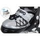 51. ROLLER SKATES-ROLLER SKATES-ICE SKATING 4IN1 ENERO PRO LED 30-33 GRAY