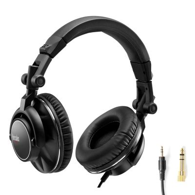 7. Hercules HDP DJ60 Wired Headband Headphones Music Black