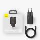 20. Baseus Super Si 1C fast charger USB Type C 20W Power Delivery + USB Type C - Lightning cable 1m black (TZCCSUP-B01)
