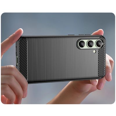 6. Carbon Case for Samsung Galaxy S24 FE - Black