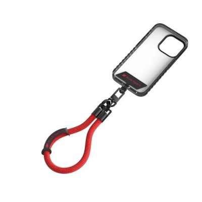 2. Audi Crossbody Lanyard Universal 28cm x 10mm - Red