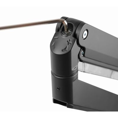 8. GEMBIRD ADJUSTABLE DESK ARM/MOUNT FOR 3 MONITORS 17-27, VESA 100X100MM, UP TO 6 KG