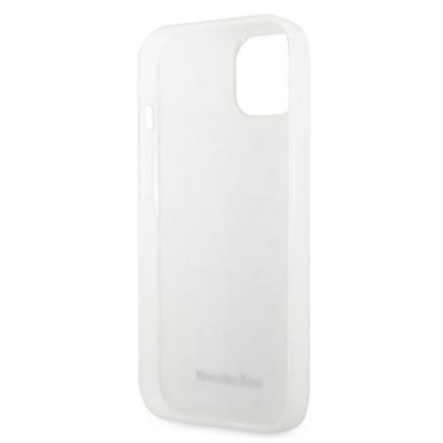 7. Mercedes Silver Stars Pattern Case for iPhone 13 - White
