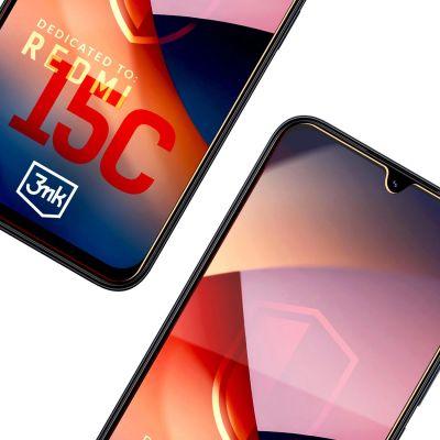 11. 3mk HardGlass tempered glass for Xiaomi Redmi 15C