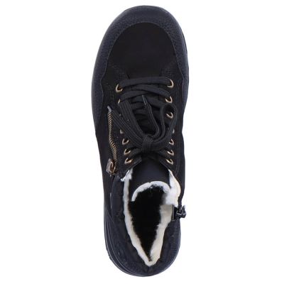 46. Rieker W RKR567 Waterproof Insulated Leather Ankle Boots