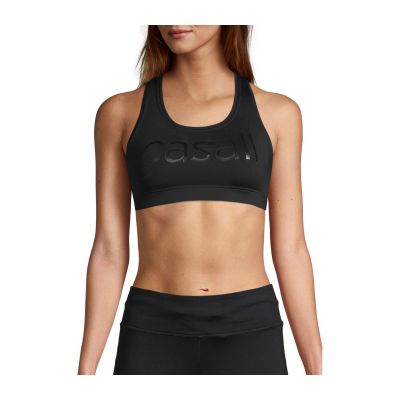 6. CASALL Iconic wool sports bra black