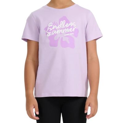 T-shirt for girls 4F F2938 light purple 4FJWSS26TTSHF2938 52S