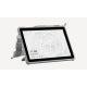 4. UAG Plasma - protective case with stand and shoulder and hand strap for Microsoft Surface Go 1/2/3/4 G (OEM version) (white/gray)