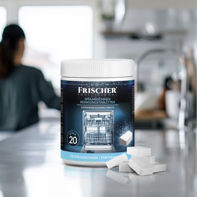 6. Frischer dishwasher cleaning tablets 20 pcs