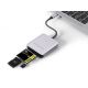 3. Conceptronic BIAN09G USB 3.2 Gen 2 Type-C Card Reader Gray