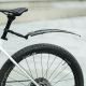 7. Rockbros FK-810 Folding Telescopic Bicycle Fender Set - Black