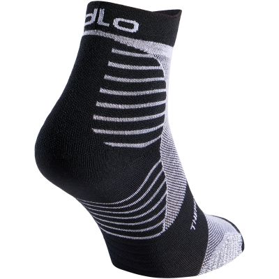2. Black PERFORMANCE MERINO TRAIL quarter socks