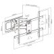 3. GEMBIRD Adjustable LCD Wall Mount 37–80 Inches, VESA Max. 600 x 400 mm, Up to 60 kg