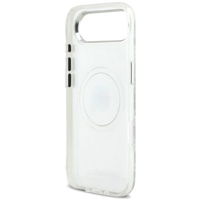 7. Karl Lagerfeld IML Karl Head Logo MagSafe iPhone Air Case - Gray