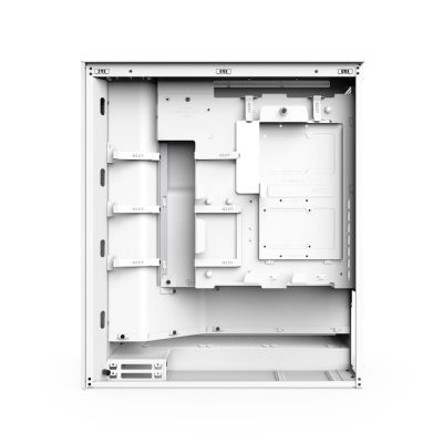 12. NZXT H7 FLOW RGB MIDI TOWER CASE WITH WINDOW WHITE (2024)
