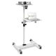 TECHLY PROJECTOR TABLE HIGH WHITE