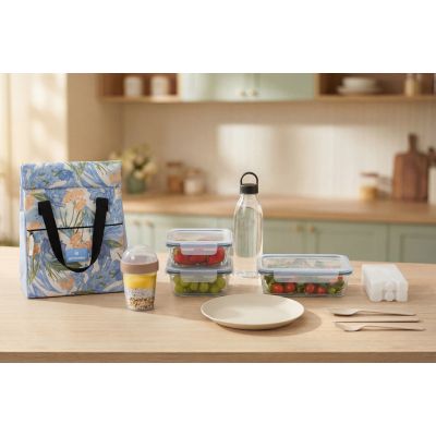 3. Spokey URBAN CHILL Roll-top Lunch Bag
