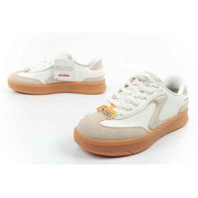 8. Skechers women's sneakers Lifted Luxe ecru white Slip-Ins