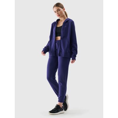 4. Women's zip-up hooded sweatshirt 4F 4FWMM00TSWSF1763-31S