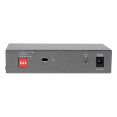 4. LevelOne PoE+Switch 3xGE PoE/1xHi-PoE 60W unmanaged Plastic