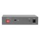 4. LevelOne PoE+Switch 3xGE PoE/1xHi-PoE 60W unmanaged Plastic