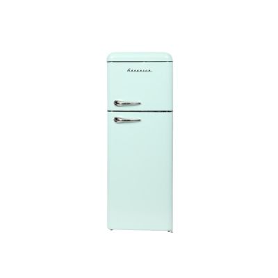 Ravanson LKK-210RM Retro Refrigerator 545 x 585 x 1470 mm | 160l | Class E | Mint