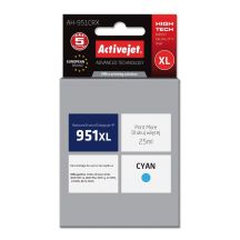 Activejet AH-951CRX Ink (replaces HP 951XL CN046AE; Premium; 25 ml; blue)