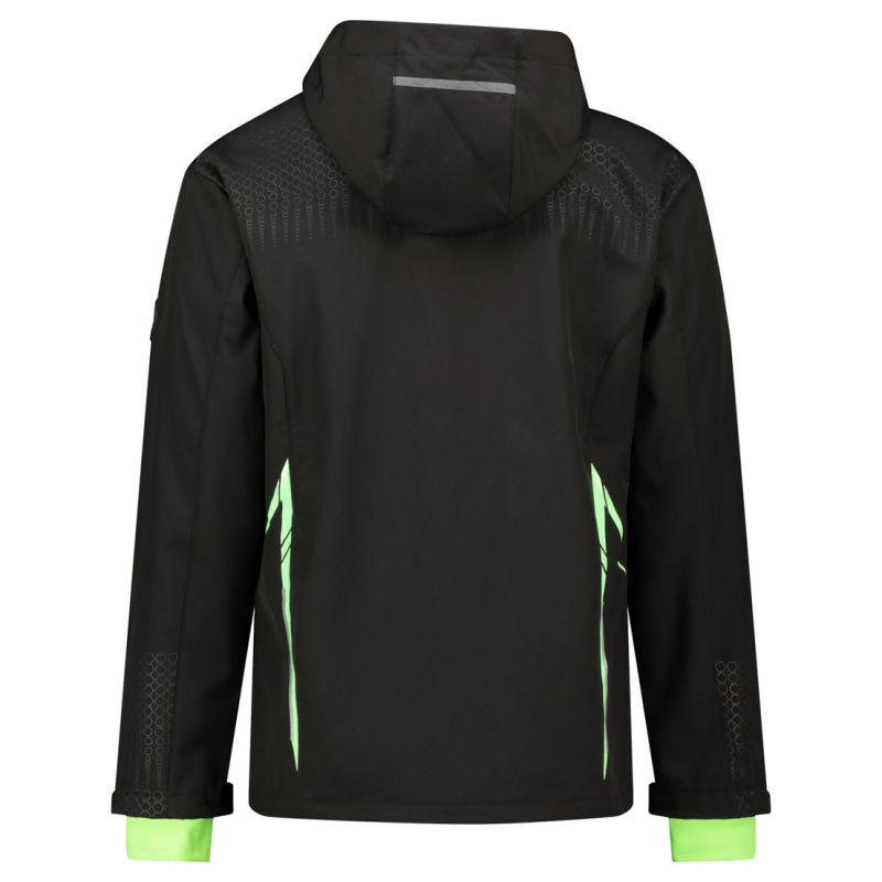 6. Softshell Men's Geographical Norway Trelino Black-Green Db Men 0124 black / green (WZ8556H/GN-Black / Green)