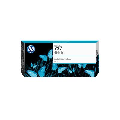HP 727 DesignJet Gray Ink Cartridge 300ml