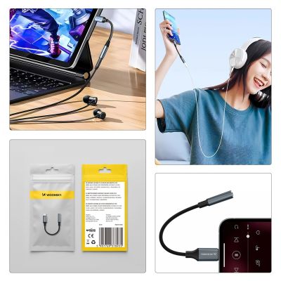 2. Wozinsky WALJ-01 Lightning adapter - 3.5mm mini jack - black