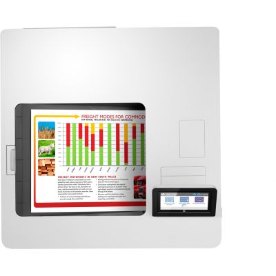 5. HP Color LaserJet Enterprise M555x Printer, Printing, Duplex Printing