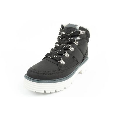 12. O'neill winter boots women's hiking boots ankle boots fashionable black white