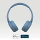 2. Sony WH-CH520 Headset Wireless Headband Calls/Music USB Type-C Bluetooth Blue