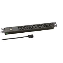 EFB Elektronik EK631CC.1 PDU Power Distribution Unit 12 x Network Sockets 1U Black