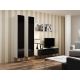 4. VIGO full display cabinet '180' 180/40/30 white/black half