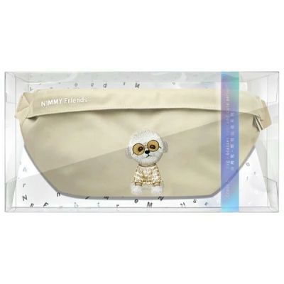 12. Nimmy Crossbody Glasses Cool Dog Shoulder Bag - Green