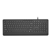 GEMBIRD WIRED MULTIMEDIA KEYBOARD SLIM 5 KEYS HOTKEYS, RU LAYOUT, BLACK
