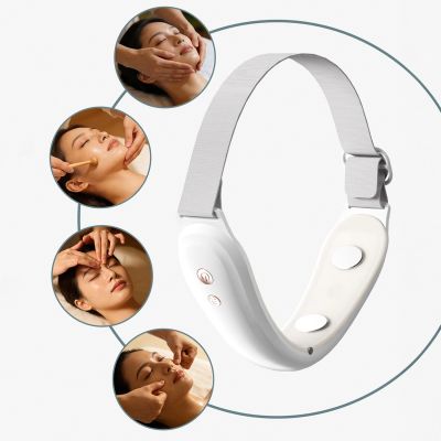 7. Belleskin by MAXGROOM M-170 EMS LED Face and Chin Massager - White