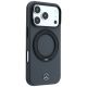 4. Mercedes Leather with Ring Stand MagSafe Case for iPhone 18 Pro / 17 Pro - Dark Gray